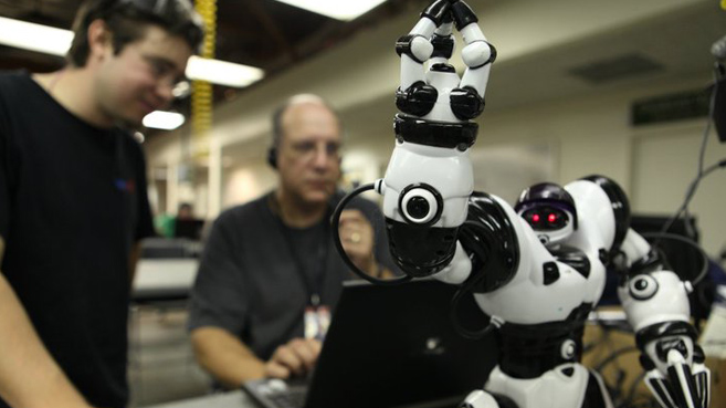robot universidad singularity inteligencia artificial