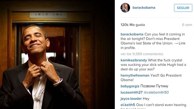 Obama, el presidente de Instagram