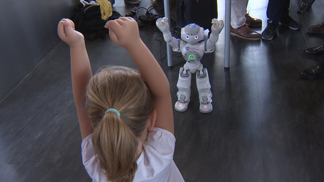 Un robot que puede ayudar a los niños con su terapia física