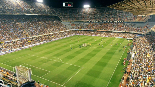 El estadio de Mestalla aumenta la velocidad de navegación web