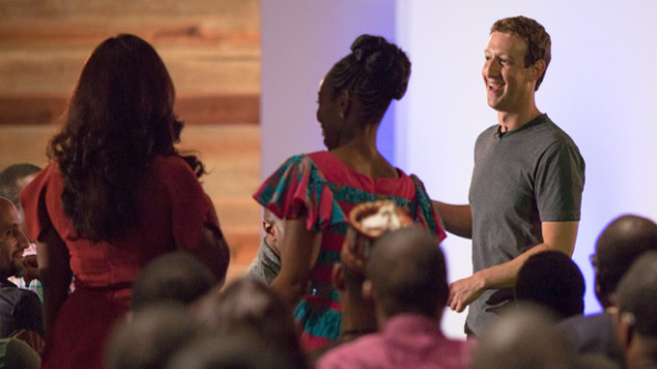Mark Zuckerberg en África